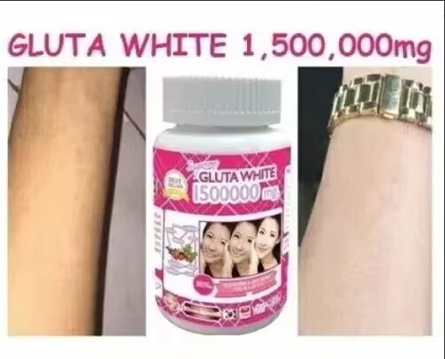 Skin whitening capsules