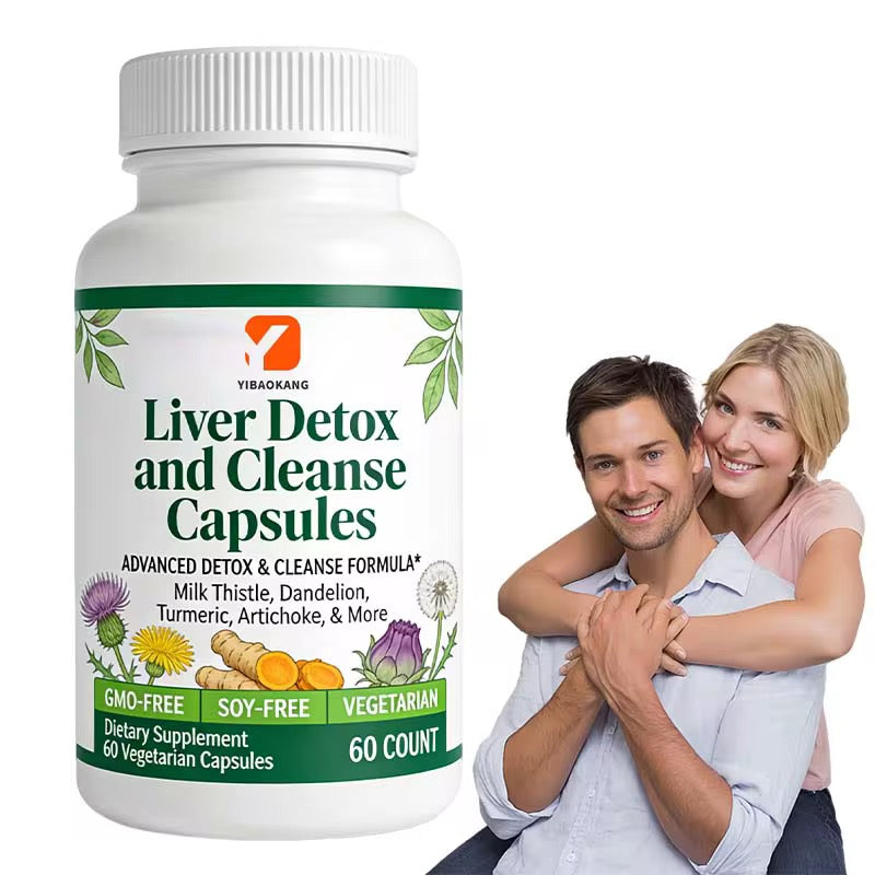 Liver Detox and Cleanse Capsules