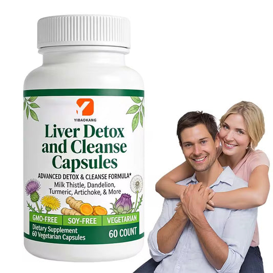 Liver Detox and Cleanse Capsules