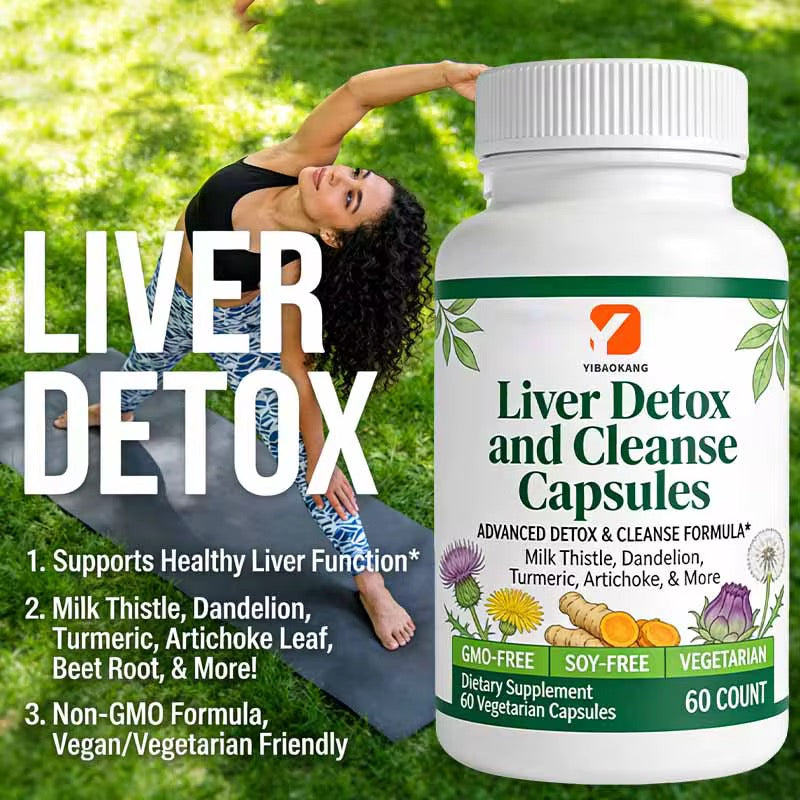 Liver Detox and Cleanse Capsules