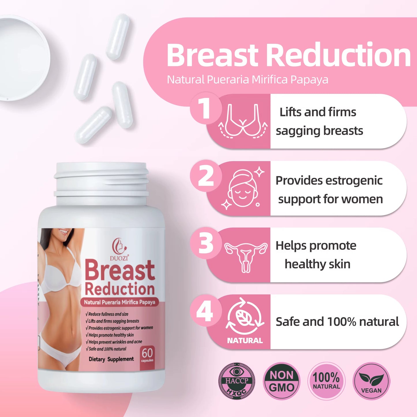 breast  reduction capsules